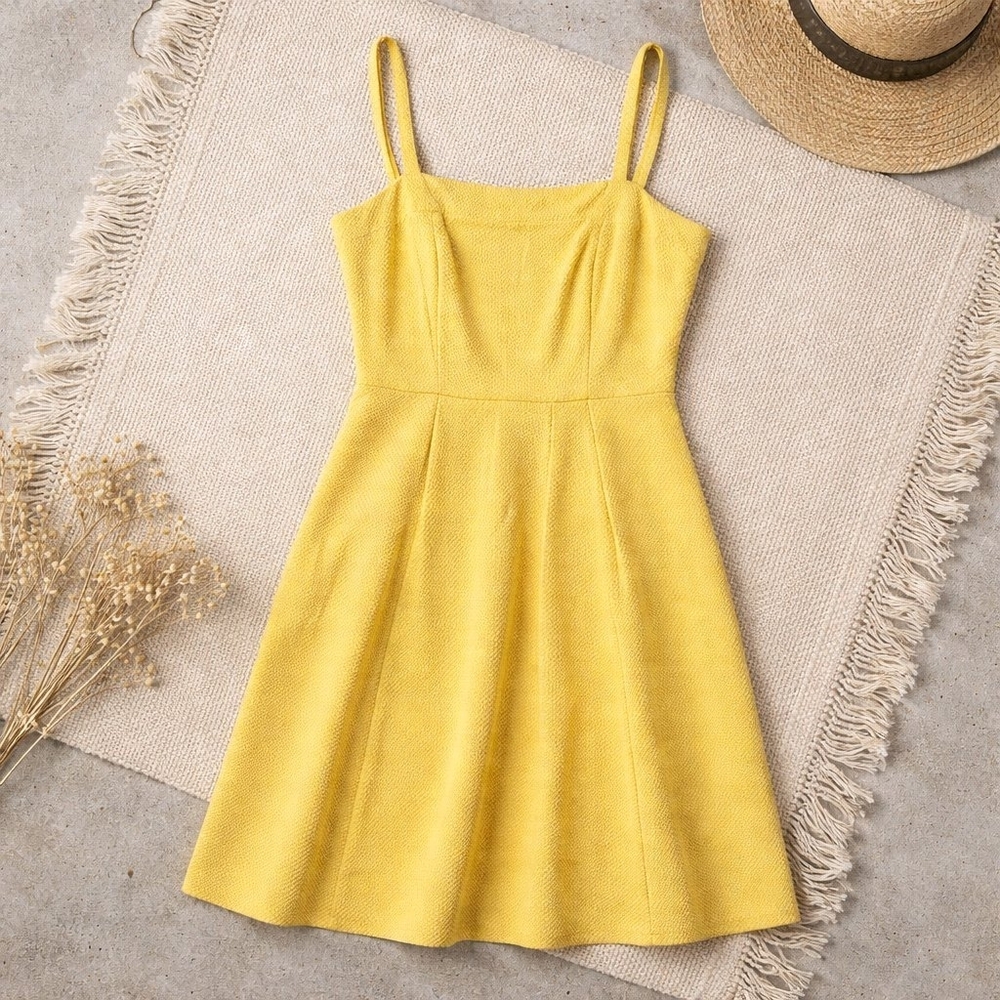 Loft Women's Size 0 XS Yellow Sundress